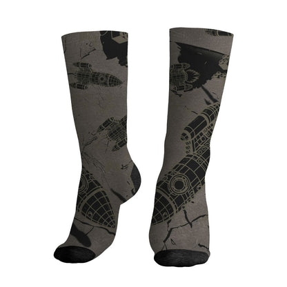 Cave-Stone-4s-NastyJamz-Socks-Match-Born-To-Stand-Out-All-Over-Print