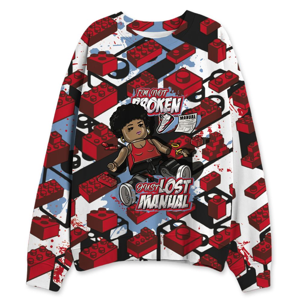 Fire-Red-5s-NastyJamz-Sweatshirt-Match-Not-Broken-Toy-All-Over-Print