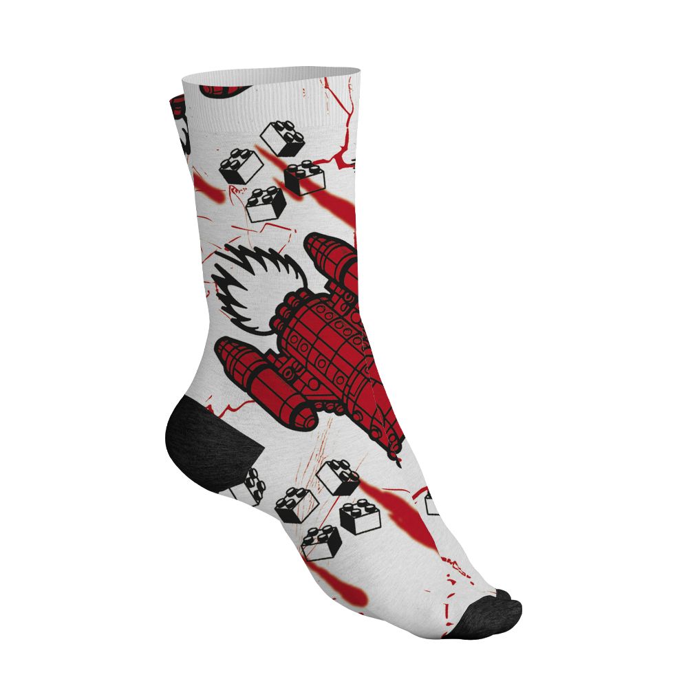 Fire-Red-5s-NastyJamz-Socks-Match-Born-To-Stand-Out-All-Over-Print