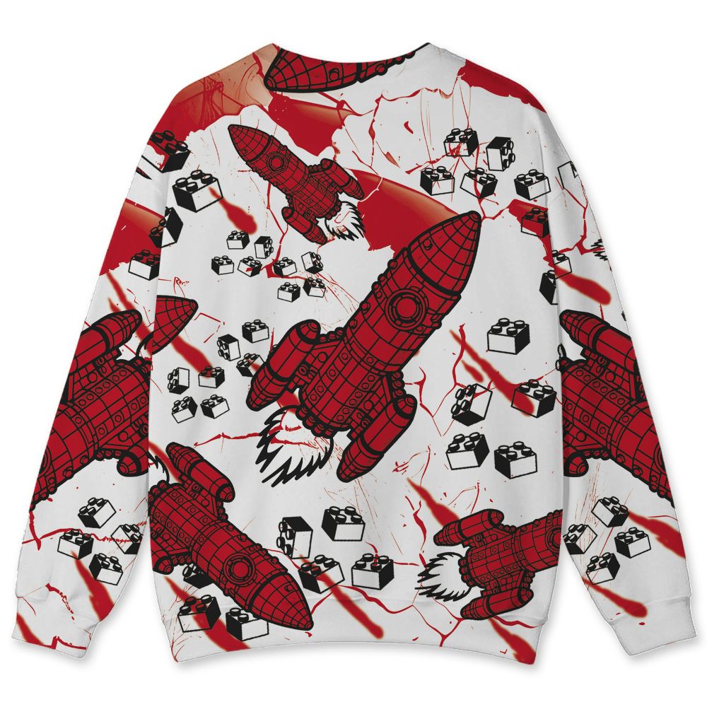 Fire-Red-5s-NastyJamz-Sweatshirt-Match-Born-To-Stand-Out-All-Over-Print