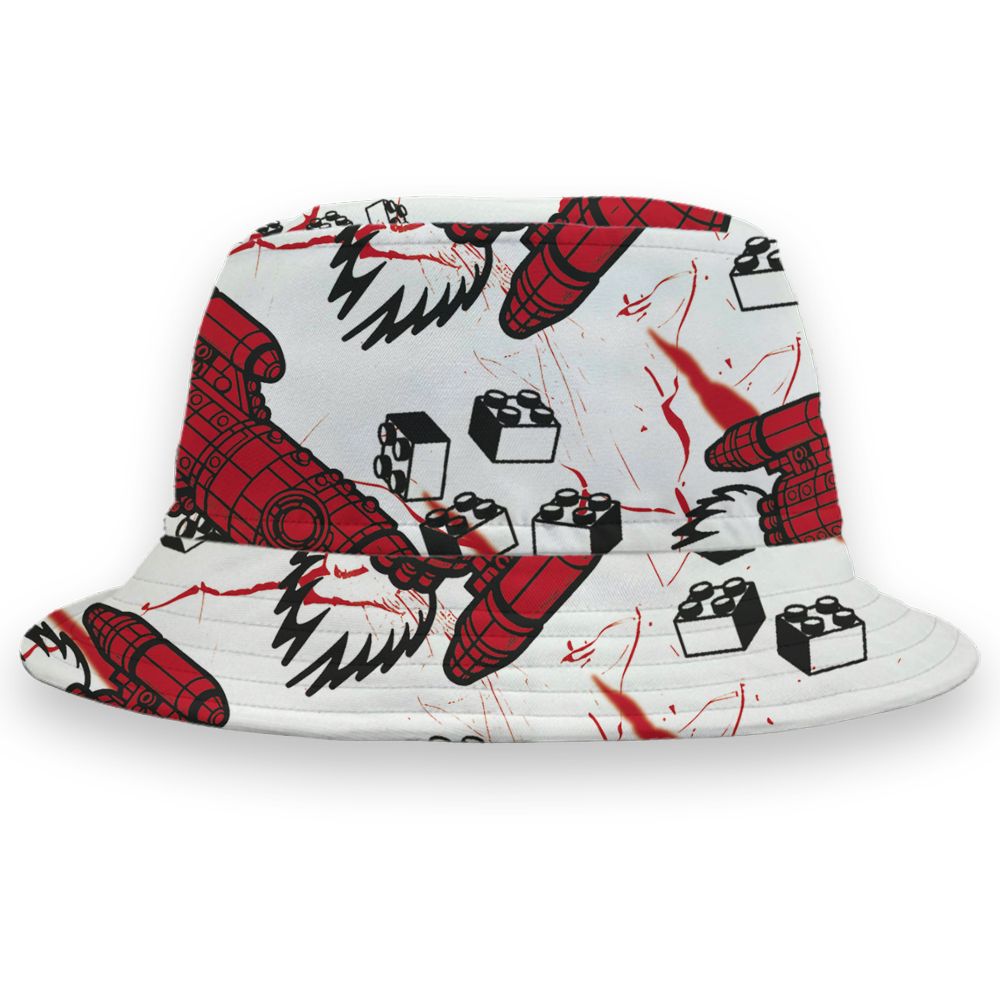 Fire-Red-5s-NastyJamz-Bucket-Hat-Match-Born-To-Stand-Out-All-Over-Print