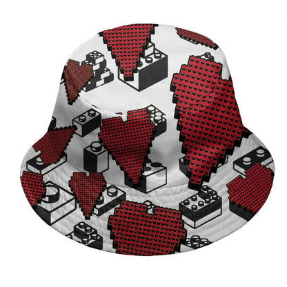 Fire-Red-5s-NastyJamz-Bucket-Hat-Match-Loyalty-Over-Likes-All-Over-Print
