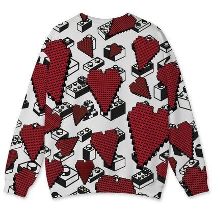 Fire-Red-5s-NastyJamz-Sweatshirt-Match-Loyalty-Over-Likes-All-Over-Print