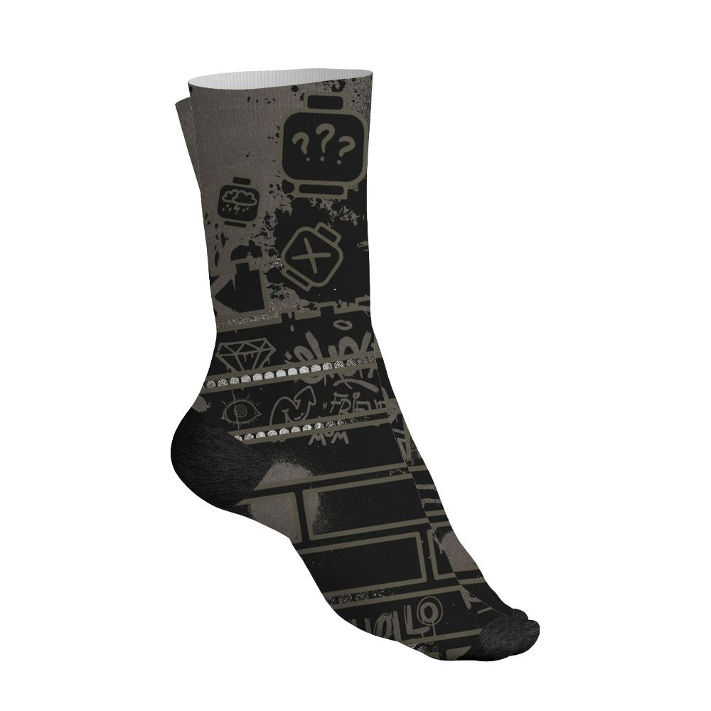Cave-Stone-4s-NastyJamz-Socks-Match-No-Stock-Emotion-All-Over-Print