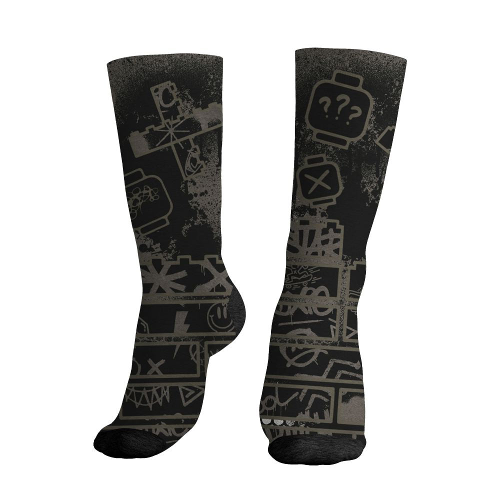 Cave-Stone-4s-NastyJamz-Socks-Match-No-Stock-Emotion-All-Over-Print
