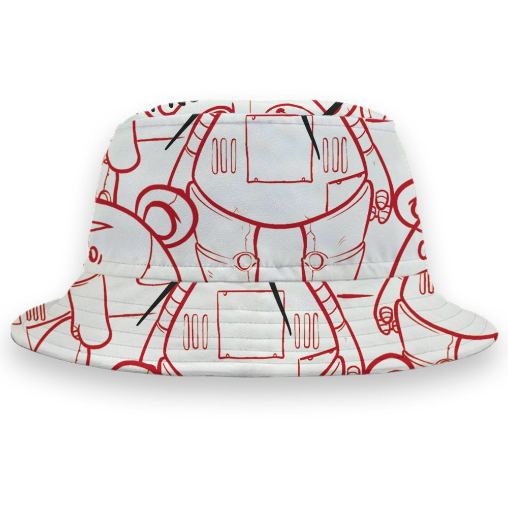 Fire-Red-5s-NastyJamz-Bucket-Hat-Match-BER-Damaged-But-Real-All-Over-Print