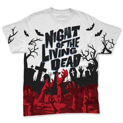 Fire-Red-5s-NastyJamz-T-Shirt-Match-Living-Dead-Night-All-Over-Print