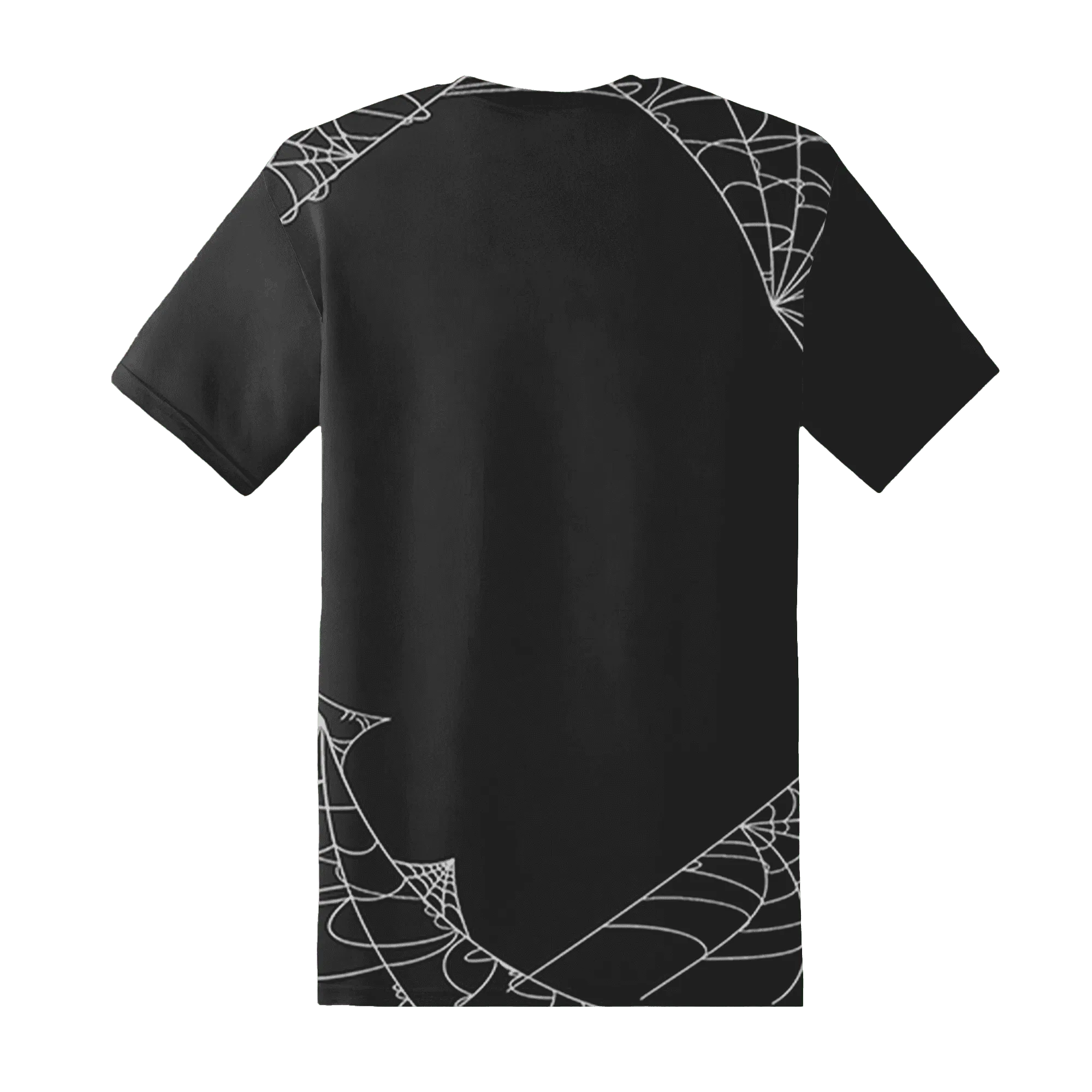 Black-Toe-Reimagined-Red-White-1s-NastyJamz-T-Shirt-Match-Trick-Or-Treat-3D