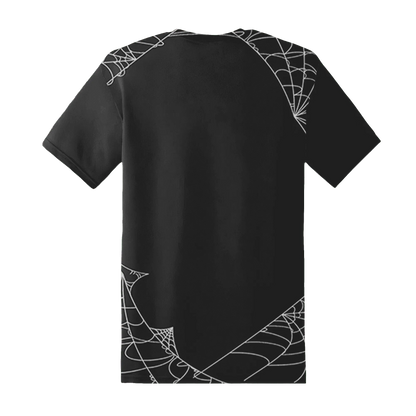 Black-Toe-Reimagined-Red-White-1s-NastyJamz-T-Shirt-Match-Trick-Or-Treat-3D