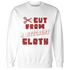 Dune Red 13s Sweatshirt Match A Different Cloth - NastyJamz