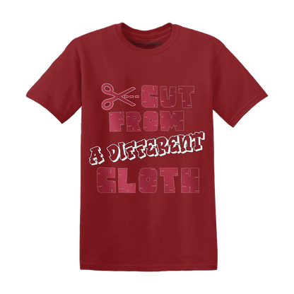 High 85 Metallic Burgundy 1s T Shirt Match A Different Cloth - NastyJamz