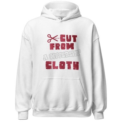 High 85 Metallic Burgundy 1s Hoodie Match A Different Cloth - NastyJamz