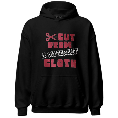 High 85 Metallic Burgundy 1s Hoodie Match A Different Cloth - NastyJamz