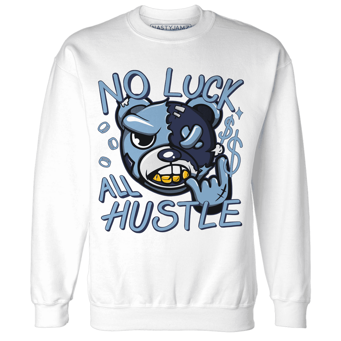 First In Flight 1s Sweatshirt Match All Hustle - NastyJamz