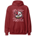 High 85 Metallic Burgundy 1s Hoodie Match All Hustle - NastyJamz