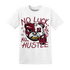 High White Team Red 1s T Shirt Match All Hustle - NastyJamz