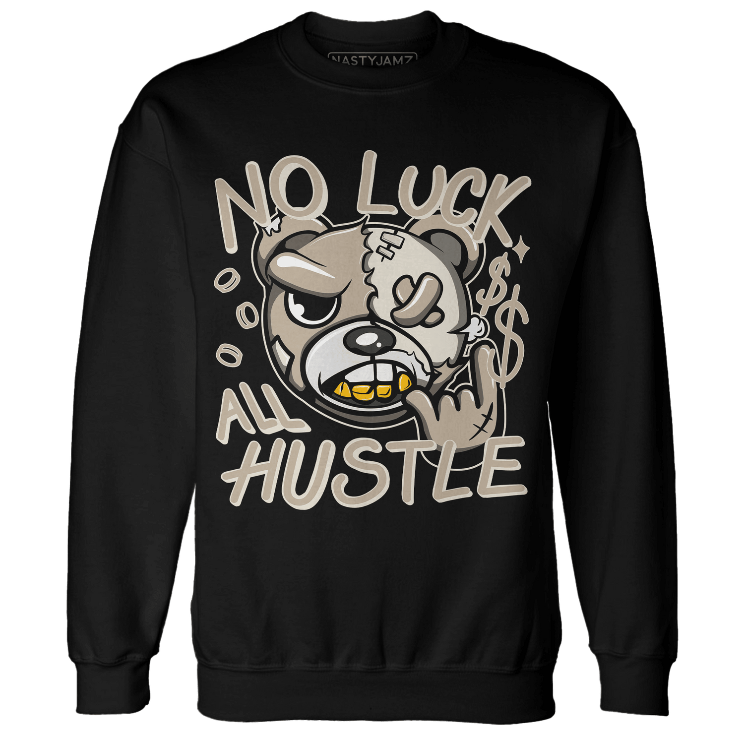 Latte 1s Sweatshirt Match All Hustle - NastyJamz