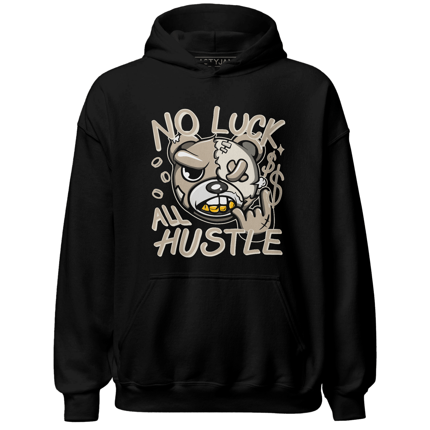 Latte 1s Hoodie Match All Hustle - NastyJamz