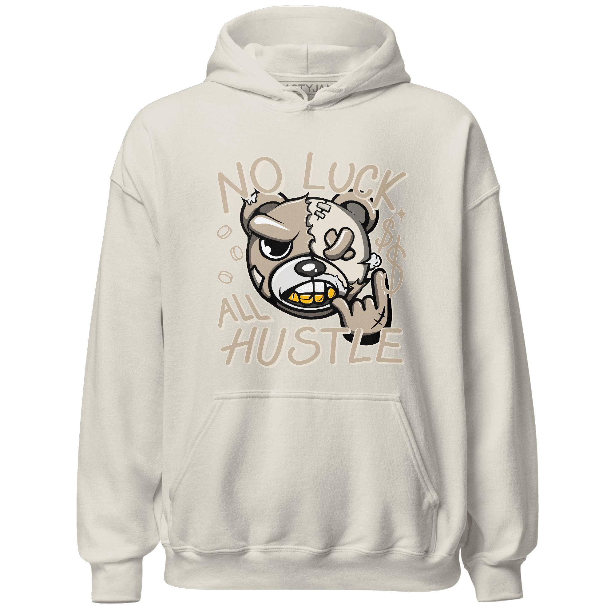 Latte 1s Hoodie Match All Hustle - NastyJamz