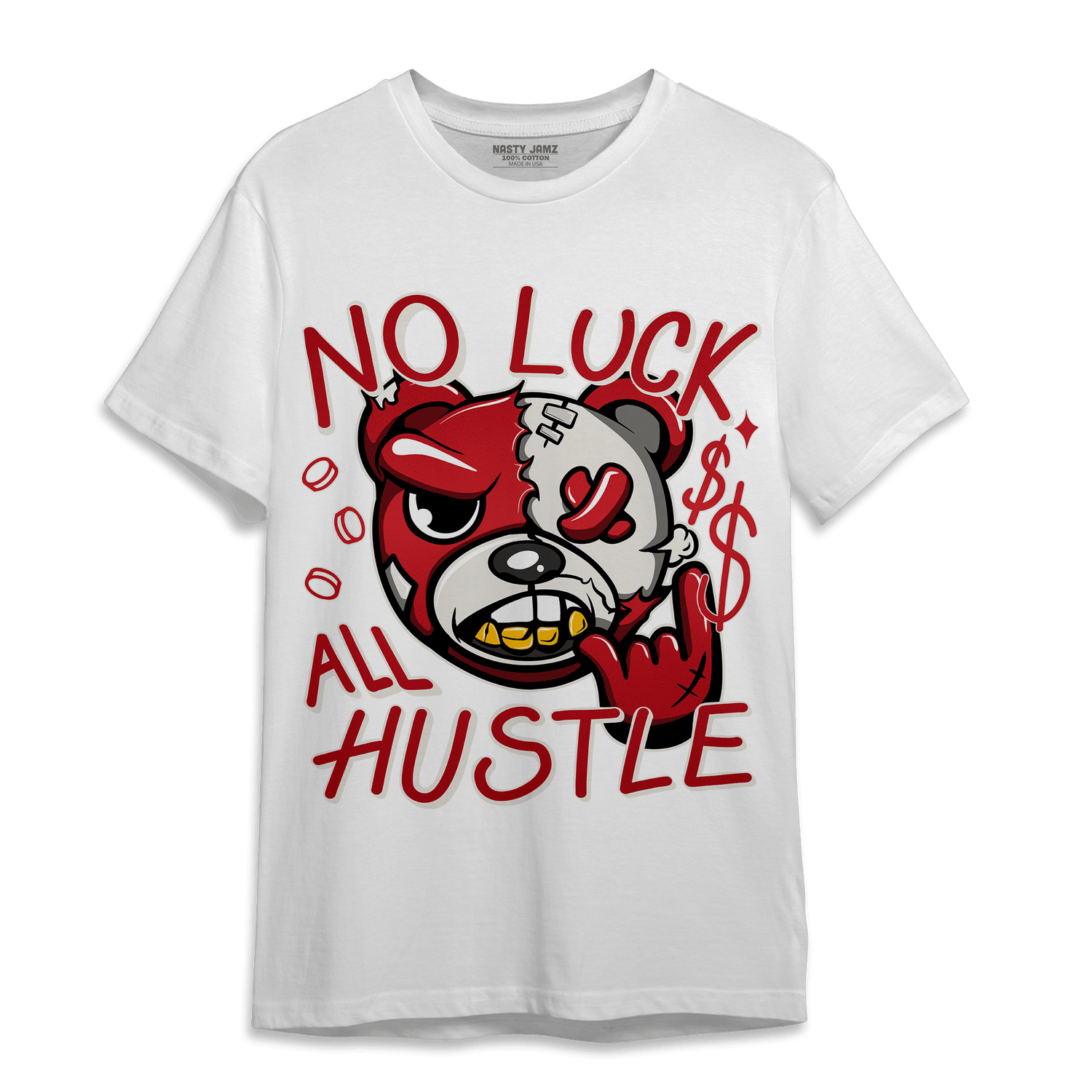 Low OG Trophy Room 1s T Shirt Match All Hustle - NastyJamz