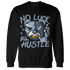 Mid Diffused Blue Grey 1s Sweatshirt Match All Hustle - NastyJamz