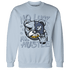 Mid Diffused Blue Grey 1s Sweatshirt Match All Hustle - NastyJamz
