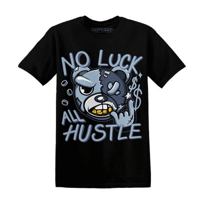 Mid Diffused Blue Grey 1s T Shirt Match All Hustle - NastyJamz