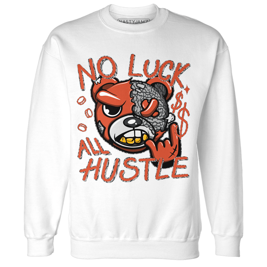 Georgia Peach 3s Sweatshirt Match All Hustle - NastyJamz