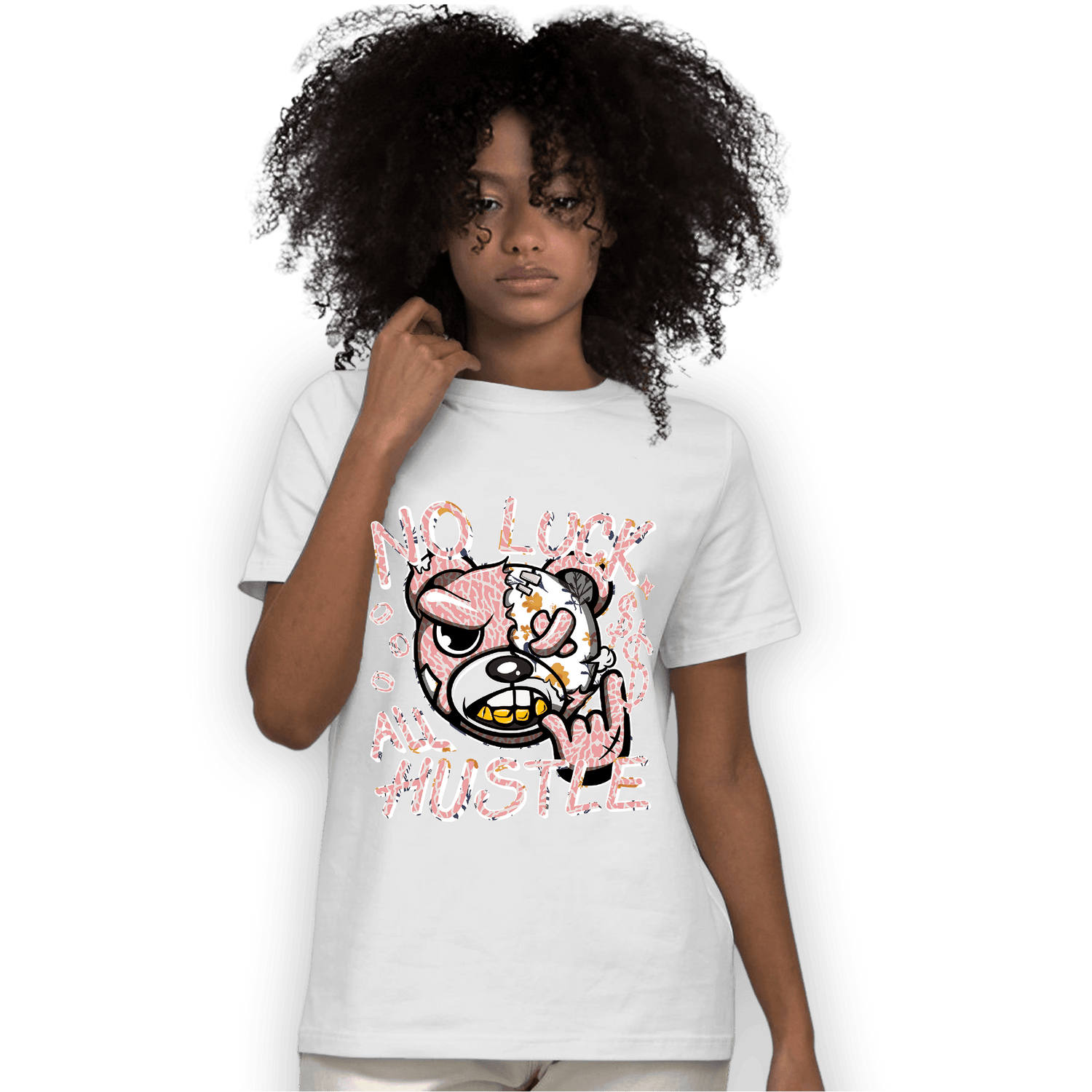 Red Stardust 3s T Shirt Match All Hustle - NastyJamz