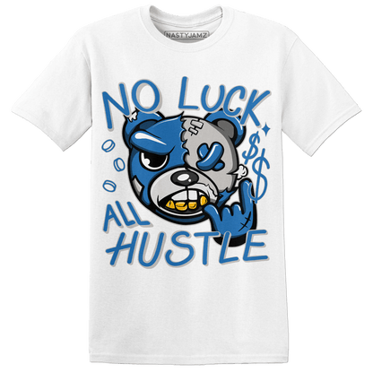 Industrial Blue 4s T Shirt Match All Hustle - NastyJamz