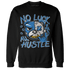 Industrial Blue 4s Sweatshirt Match All Hustle - NastyJamz