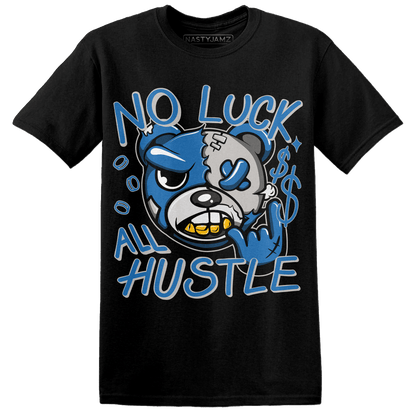 Industrial Blue 4s T Shirt Match All Hustle - NastyJamz