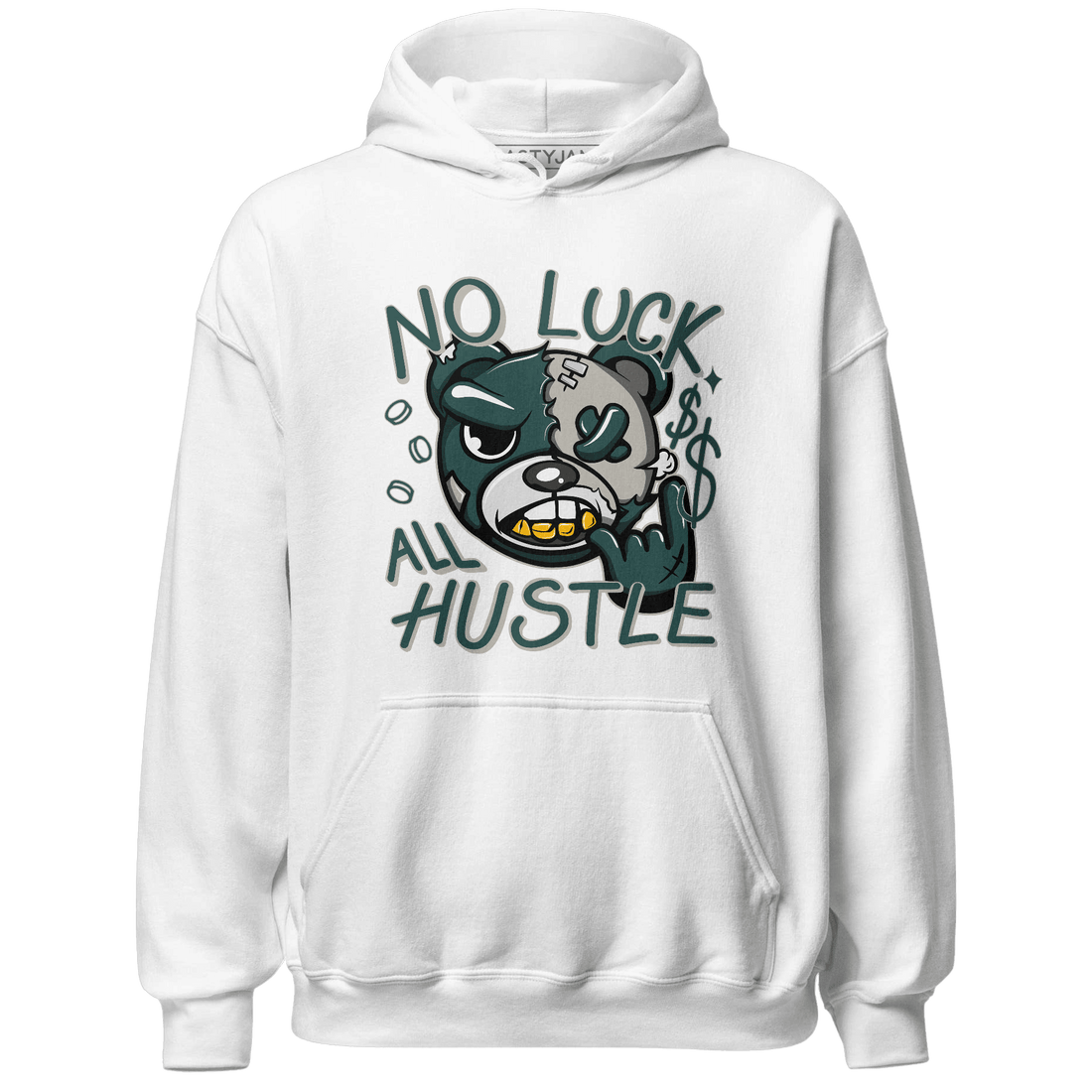 Oxidized Green 4s Hoodie Match All Hustle - NastyJamz