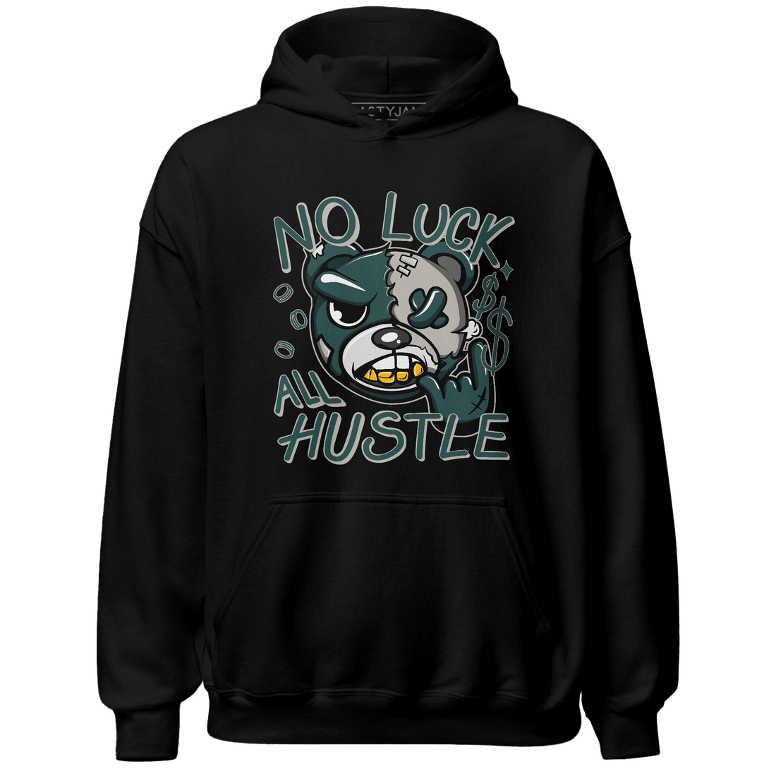 Oxidized Green 4s Hoodie Match All Hustle - NastyJamz
