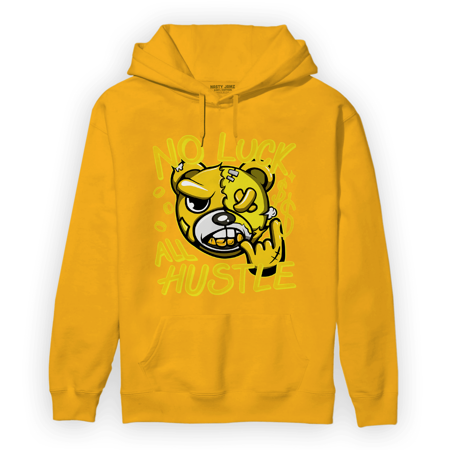 Vivid Sulfur 4s Hoodie Match All Hustle - NastyJamz