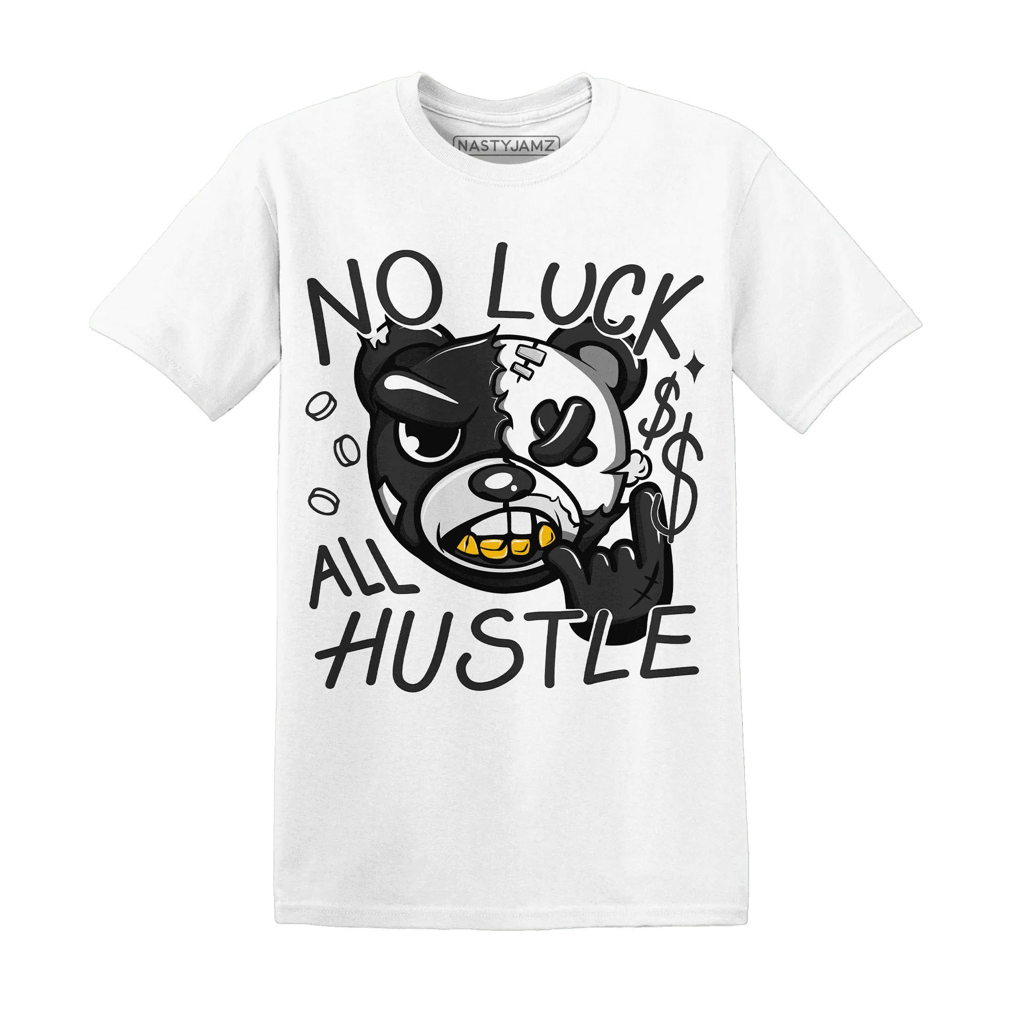 White-Thunder-4s-T-Shirt-Match-All-Hustle