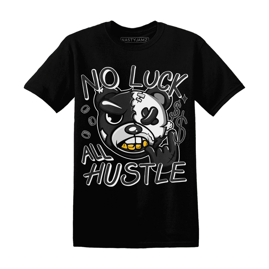 White-Thunder-4s-T-Shirt-Match-All-Hustle