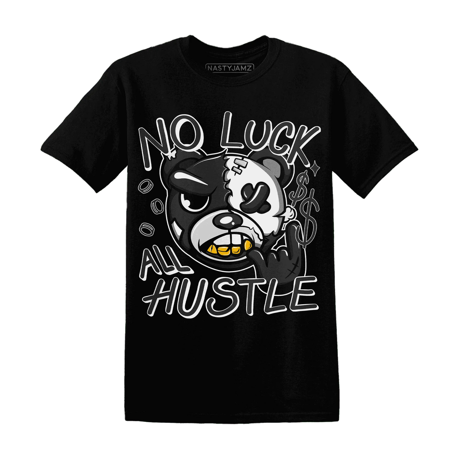 White-Thunder-4s-T-Shirt-Match-All-Hustle