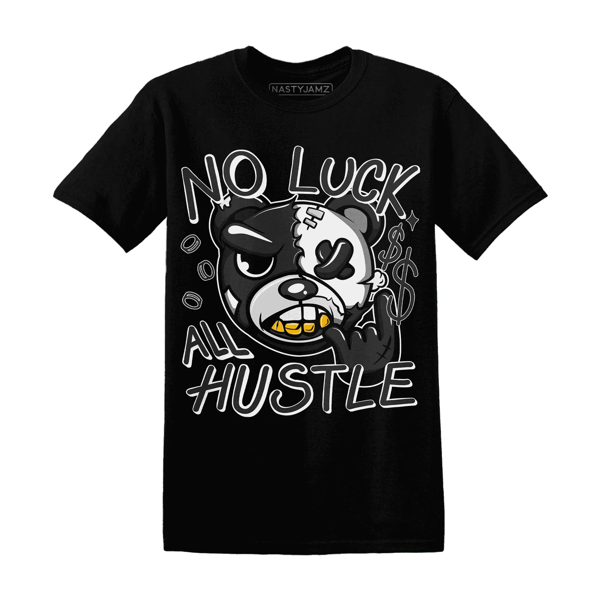 White-Thunder-4s-T-Shirt-Match-All-Hustle