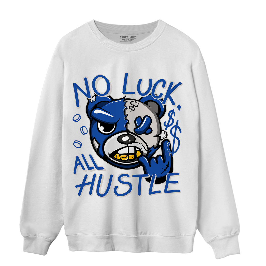 Air Max 1 86 Royal Sweatshirt Match All Hustle - NastyJamz