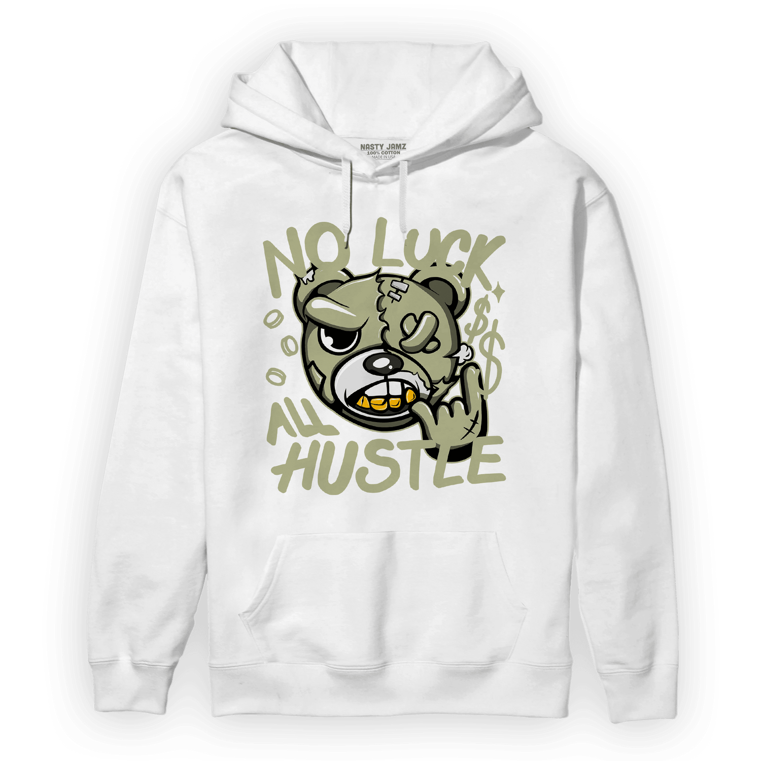 Yeezy Slide Resin Hoodie Match All Hustle - NastyJamz