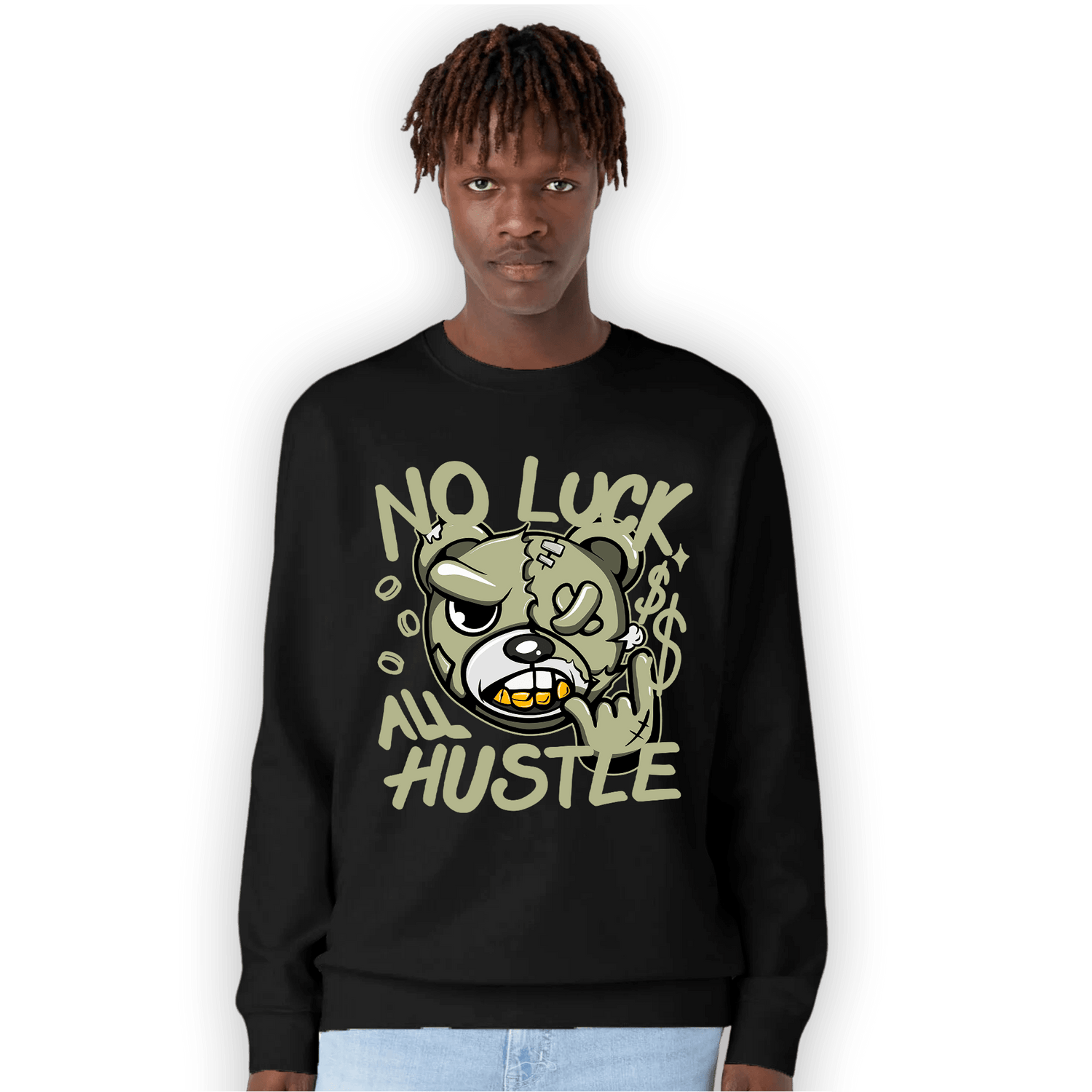 Yeezy Slide Resin Sweatshirt Match All Hustle - NastyJamz