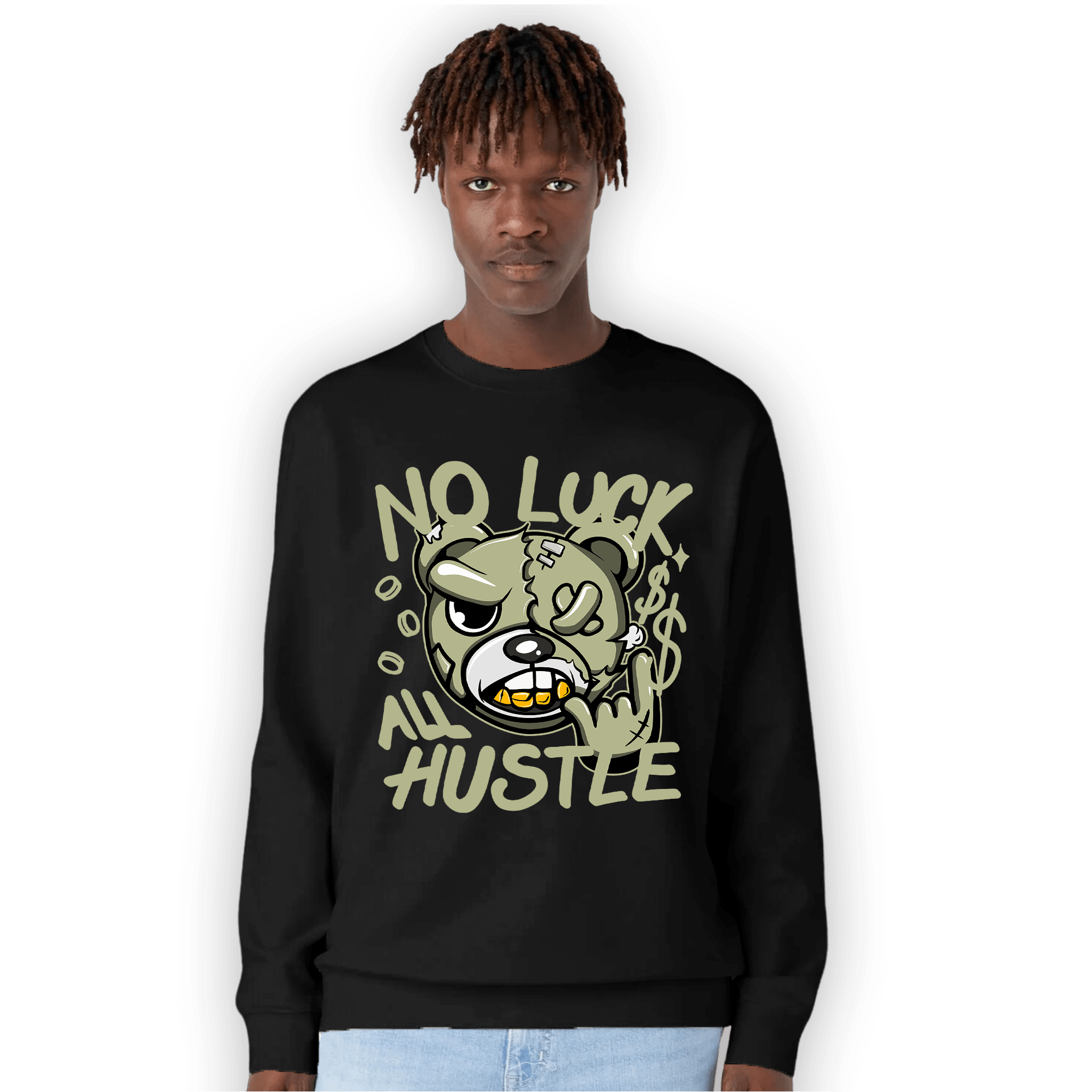 Yeezy Slide Resin Sweatshirt Match All Hustle - NastyJamz