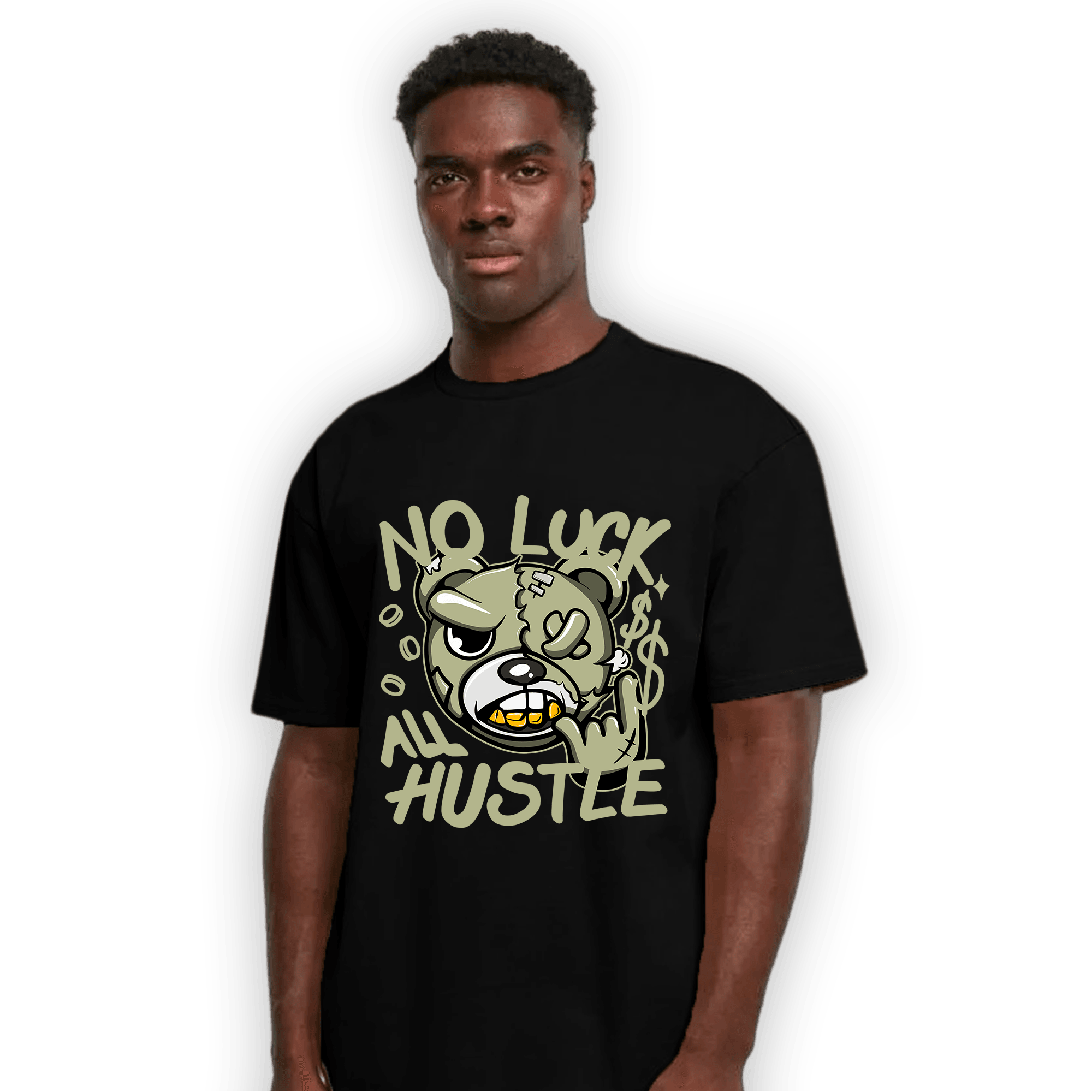 Yeezy Slide Resin T Shirt Match All Hustle - NastyJamz