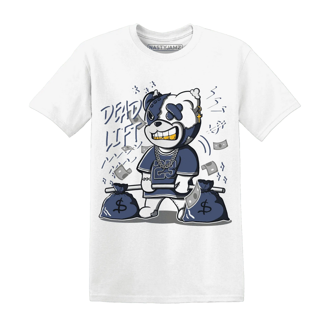 Low-Diffused-Blue-11s-T-Shirt-Match-BER-23-Deadlift