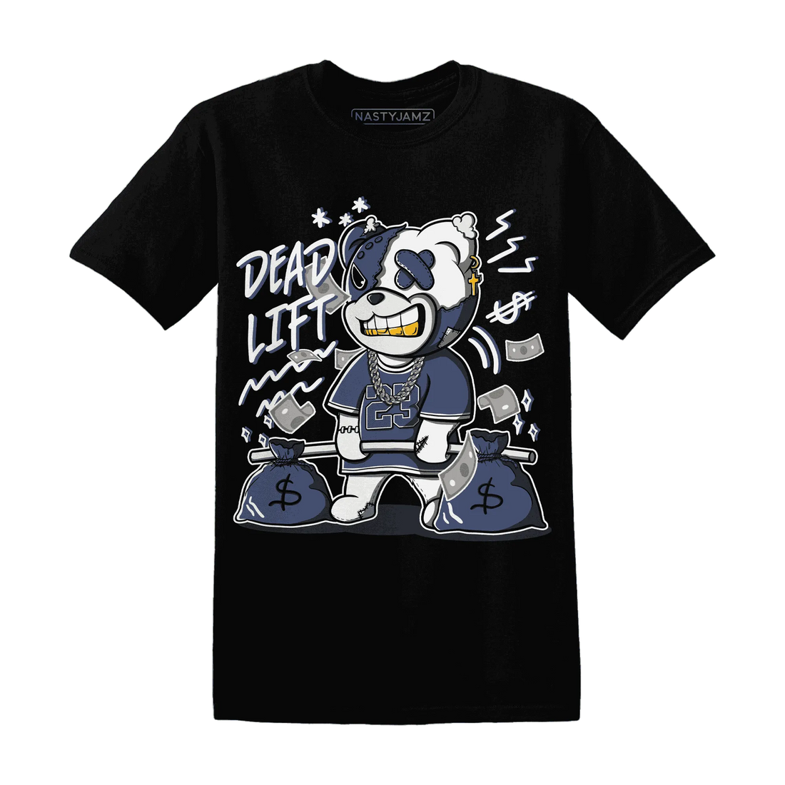 Low-Diffused-Blue-11s-T-Shirt-Match-BER-23-Deadlift