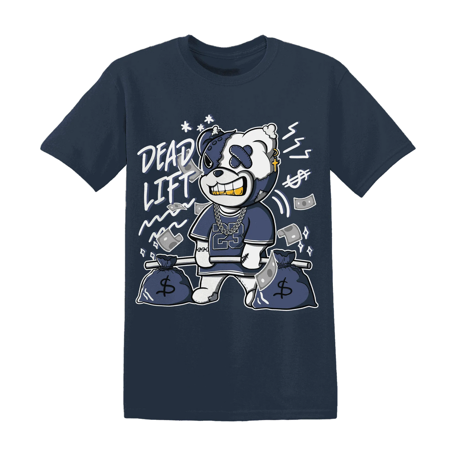 Low-Diffused-Blue-11s-T-Shirt-Match-BER-23-Deadlift