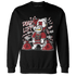 Retro Red Taxi 12s Sweatshirt Match BER 23 Deadlift - NastyJamz