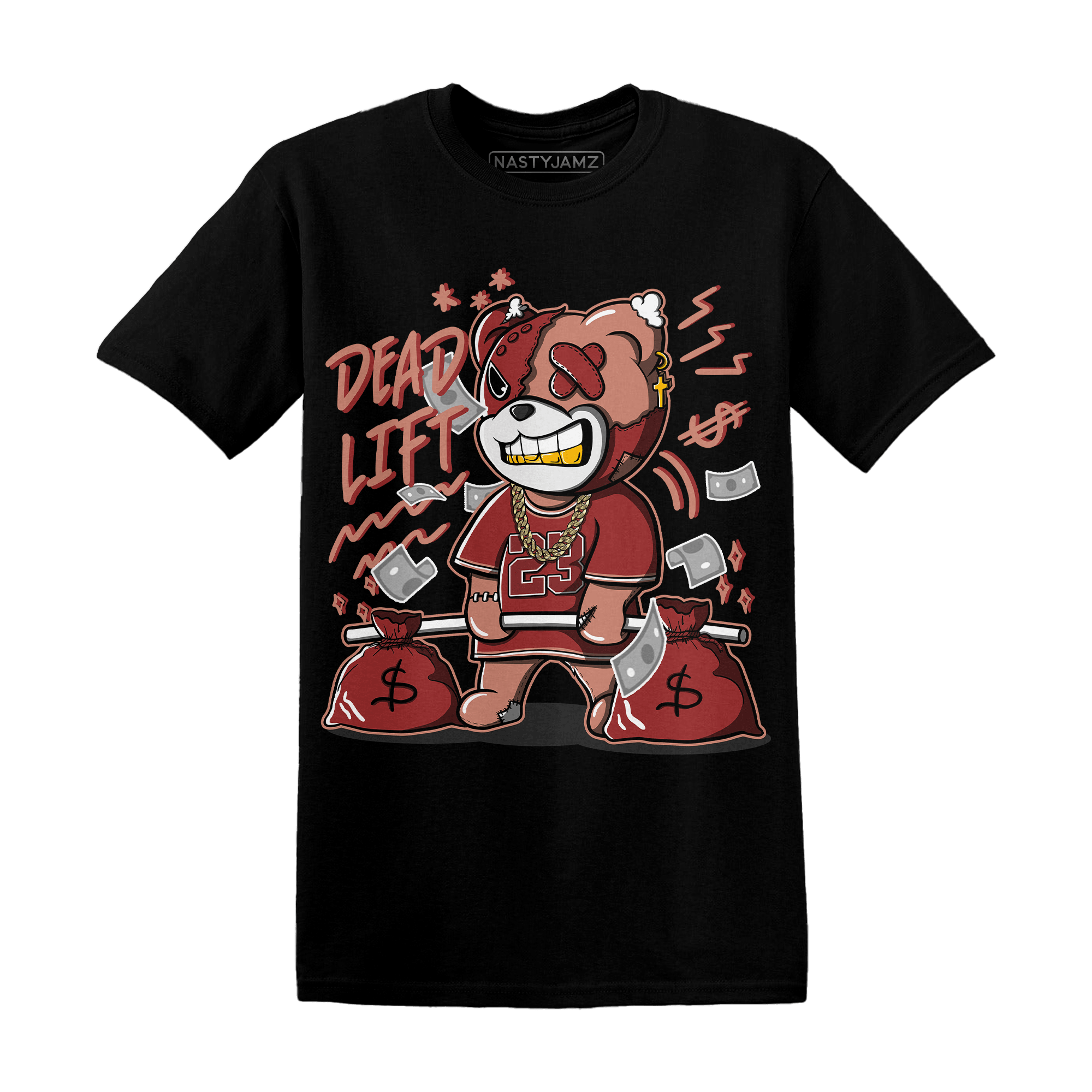 Dune Red 13s T Shirt Match BER 23 Deadlift - NastyJamz