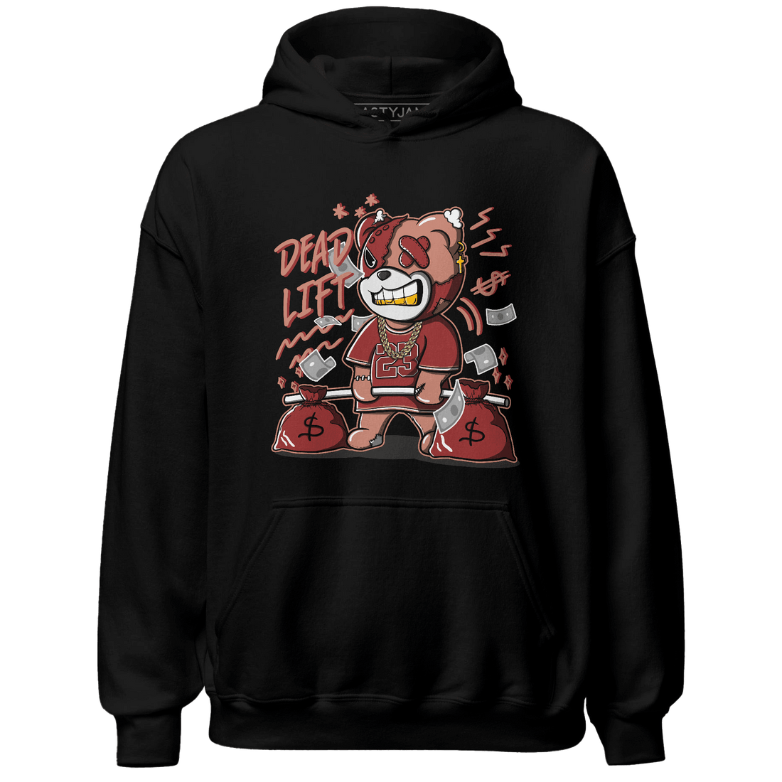 Dune Red 13s Hoodie Match BER 23 Deadlift - NastyJamz